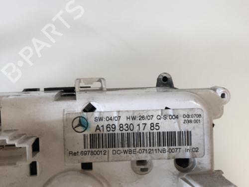 Climate control MERCEDES-BENZ A-CLASS (W169) A 180 CDI (169.007, 169.307) | BP22857664I5 