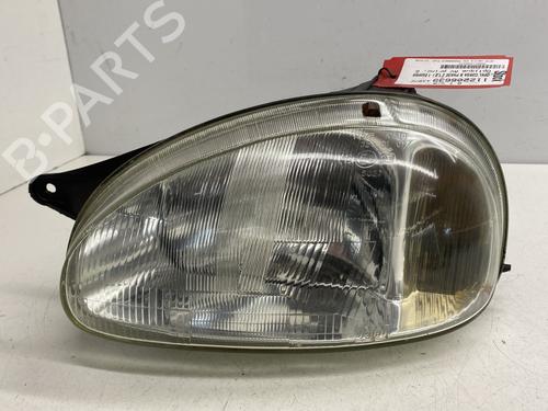 Used Left headlight OPEL CORSA B (S93) 1.0 i 12V (F08, F68, M68) (54 hp) 30911250