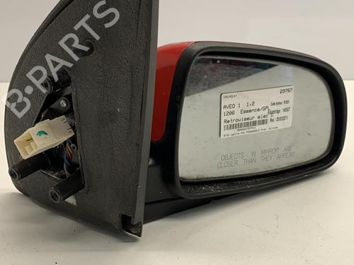 Right mirror CHEVROLET AVEO / KALOS Hatchback (T250, T255) 1.2 LPG | BP22857957C27 