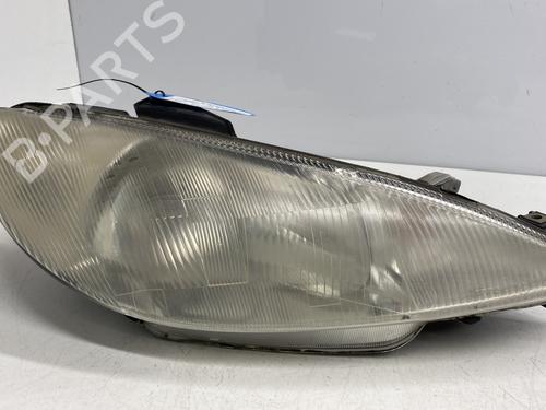 Used Right headlight PEUGEOT 206 Hatchback (2A/C) 1.4 i (75 hp) 25214108