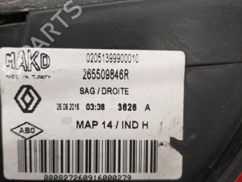 Right taillight RENAULT CLIO IV (BH_) 1.5 dCi 75 | BP22862018C35 