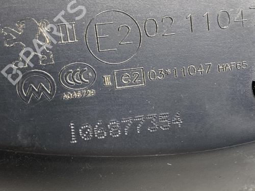 Right mirror PEUGEOT 208 I (CA_, CC_) 1.4 HDi | BP27316652C27 