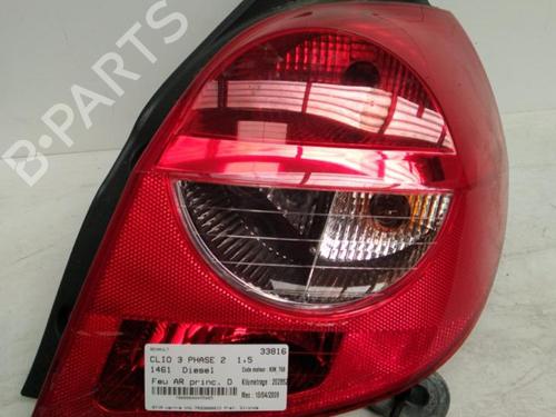 Used Right taillight Right taillight RENAULT CLIO III (BR0/1, CR0/1) 1.5 dCi (C/BR0G, C/BR1G) (68 hp) 22855356 22855356