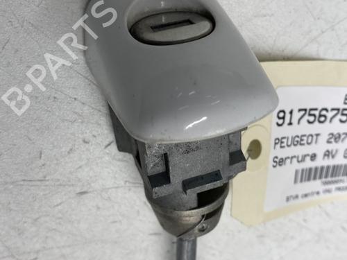 Venstre foran lås PEUGEOT 207 (WA_, WC_) 1.6 HDi (90 hp) 29845289