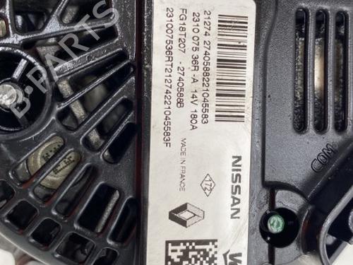 Alternator NISSAN NV250 Van (X61) dCi 95 | BP22862241M7