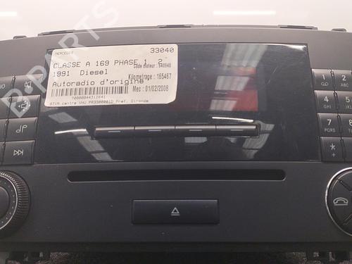 Used Radio Radio MERCEDES-BENZ A-CLASS (W169) A 180 CDI (169.007, 169.307) (109 hp) 22857663 22857663