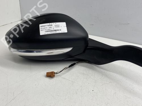 Used Right mirror PEUGEOT 208 I (CA_, CC_) 1.4 HDi (68 hp) 23133362