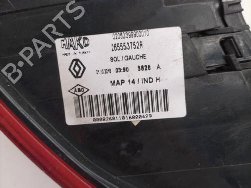Left taillight RENAULT CLIO IV (BH_) 1.5 dCi 75 | BP22862017C34 