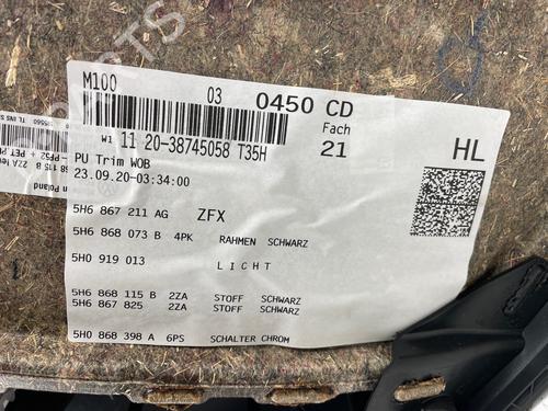 Rear left panel VW GOLF VIII (CD1, DA1) 1.4 GTE Plug-in Hybrid | BP39760754C60 - Image 5