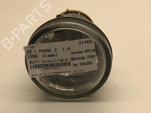 Used Left front fog light Left front fog light CITROËN C3 I (FC_, FN_) 1.4 HDi (68 hp) 22854897 22854897