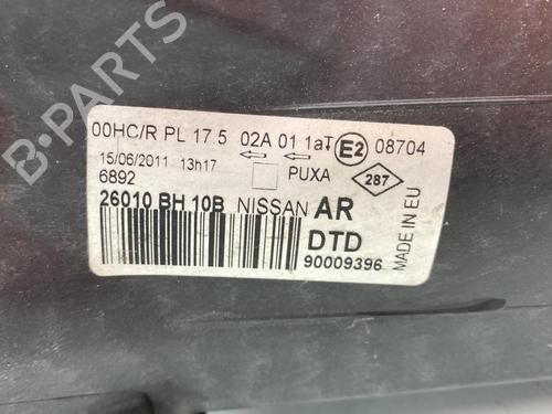 Used Right headlight NISSAN NOTE (E11, NE11) 1.4 (88 hp) 22851552
