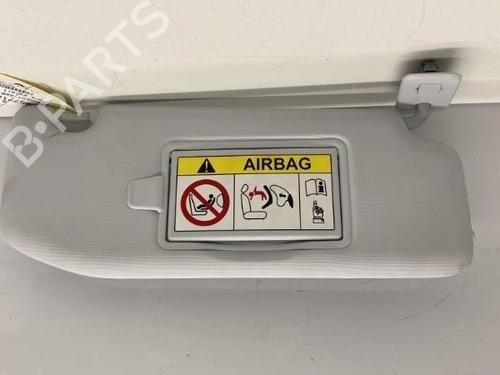Right sun visor PEUGEOT 208 I (CA_, CC_) 1.2 VTI 82 | BP22855810I2