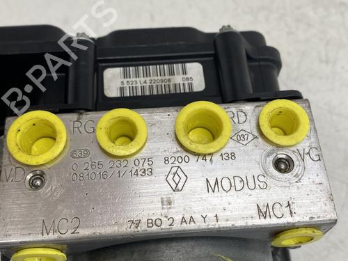 ABS pump RENAULT MODUS / GRAND MODUS (F/JP0_) 1.5 dCi 75 | BP30197829M43 