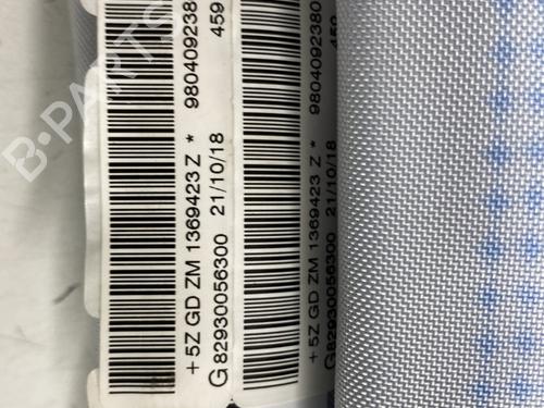 Left curtain airbag PEUGEOT 208 I (CA_, CC_) 1.2 THP 110 | BP22861431C11 