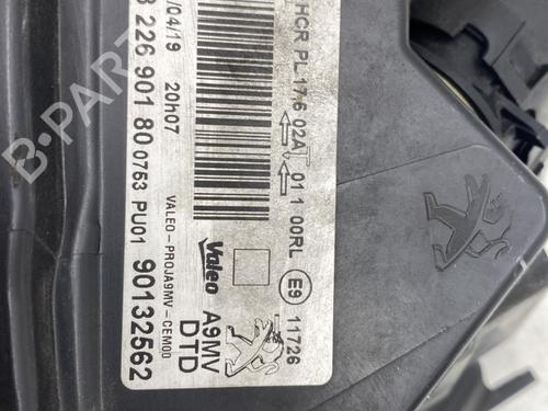 Used Right headlight Right headlight PEUGEOT 208 I (CA_, CC_) 1.2 PureTech 82 (82 hp) 34149227 34149227