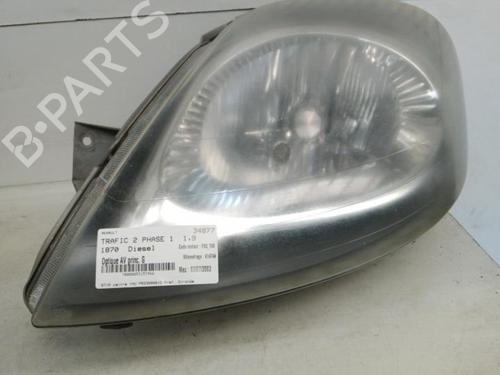 Used Left headlight Left headlight RENAULT TRAFIC II Van (FL) 1.9 dCi 100 (FL0C, FL0K, FL0B) (101 hp) 22854676 22854676