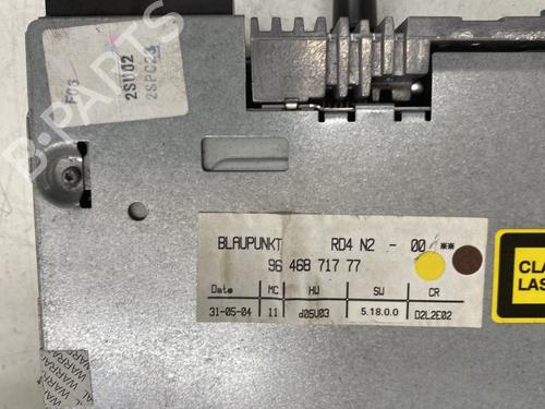 Radio PEUGEOT 407 (6D_) 1.6 HDi 110 (6D9HZC, 6D9HYC) | BP22860262E6 