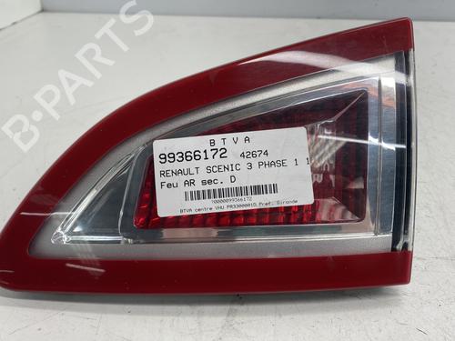 Used Right tailgate light RENAULT SCÉNIC III (JZ0/1_) 1.5 dCi (106 hp) 23887867