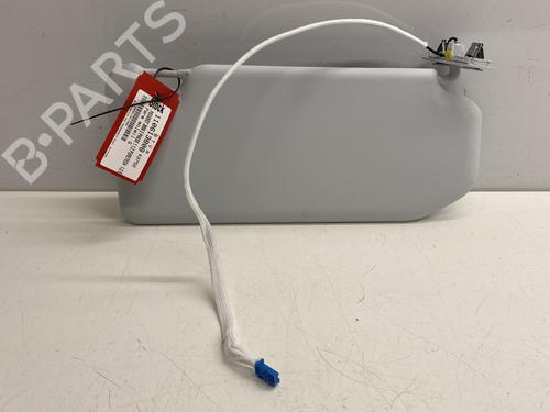 Used Left sun visor PEUGEOT 3008 II SUV (MC_, MR_, MJ_, M4_) 1.2 THP/ PureTech 130 (MRHNSM, MRHNSU, MRHNSJ, MRHNYW,... (131 hp) 28168220