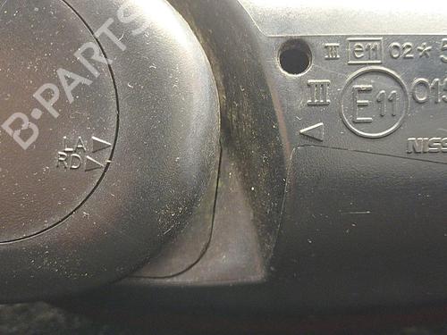 Right mirror NISSAN ALMERA TINO (V10) 2.2 dCi | BP22857063C27 