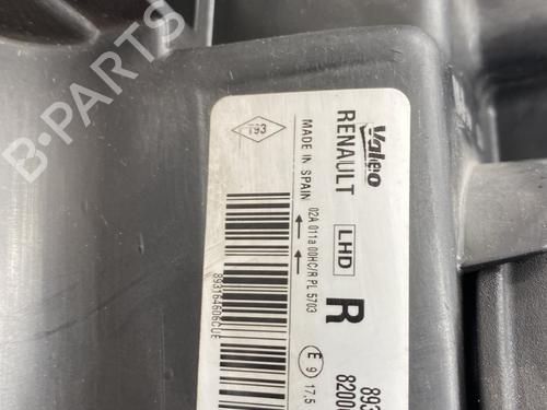 Right headlight RENAULT MODUS / GRAND MODUS (F/JP0_) 1.5 dCi (JP0G, JP0H) | BP31967027C29 