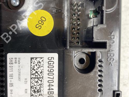 Climate control VW GOLF VII (5G1, BQ1, BE1, BE2) 2.0 GTI | BP22859764I5