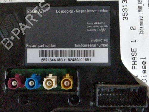 Used Display monitor RENAULT KOLEOS I (HY_) 2.0 dCi 4x4 (HY0K) (150 hp) 22854687
