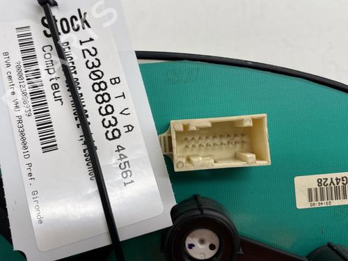 Used Instrument cluster Instrument cluster PEUGEOT 206 Hatchback (2A/C) [1998-2012] 33607305 33607305