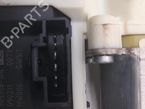 Rear left window mechanism RENAULT MEGANE III Hatchback (BZ0/1_, B3_) 1.5 dCi | BP22852209C24 