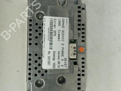 Used Display monitor RENAULT GRAND SCÉNIC II (JM0/1_) 2.0 dCi (JM1K) (150 hp) 22855175