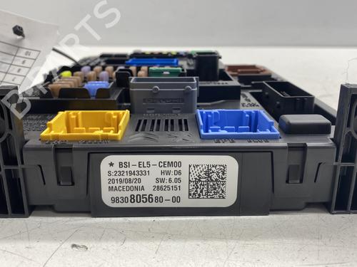 Fuse box PEUGEOT 3008 II SUV (MC_, MR_, MJ_, M4_) 1.2 THP/ PureTech 130 (MRHNSM, MRHNSU, MRHNSJ, MRHNYW,... | BP29299279E1 