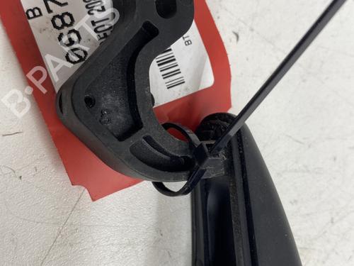 Rear left exterior door handle PEUGEOT 208 I (CA_, CC_) 1.4 HDi | BP27316650C130