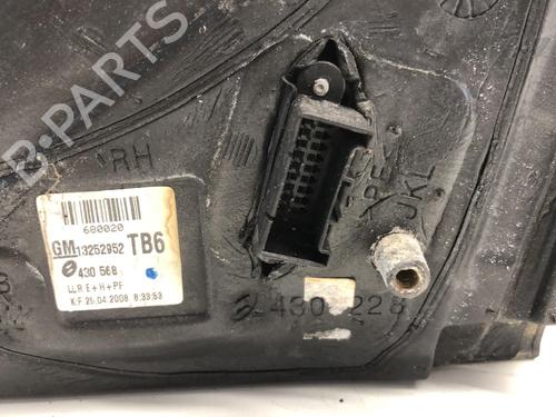 Right mirror OPEL ASTRA H GTC (A04) 1.9 CDTi (L08) | BP22852685C27 