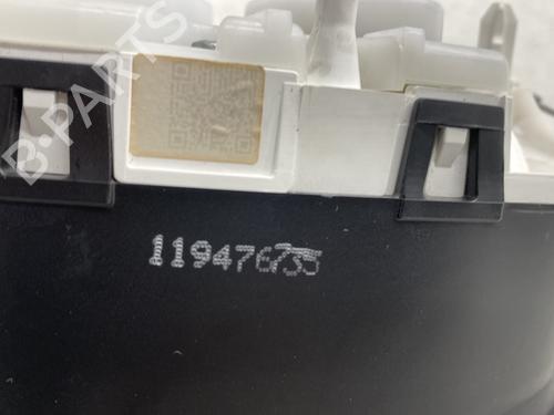 Instrument cluster PEUGEOT 2008 I (CU_) 1.6 BlueHDi 120 | BP32204320C47 