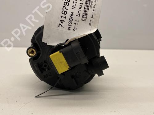 Used Left front fog light Left front fog light NISSAN NOTE (E11, NE11) 1.6 (110 hp) 22851625 22851625