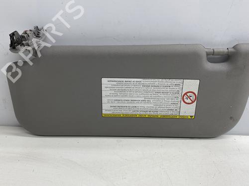 Used Right sun visor Right sun visor TOYOTA YARIS (_P9_) 1.33 VVT-i (NSP90_, NSP90R) (100 hp) 23831122 23831122