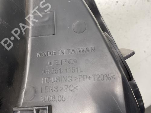 Used Left headlight Left headlight RENAULT MODUS / GRAND MODUS (F/JP0_) 1.5 dCi (FP0E, JP0E) (65 hp) 22849773 22849773