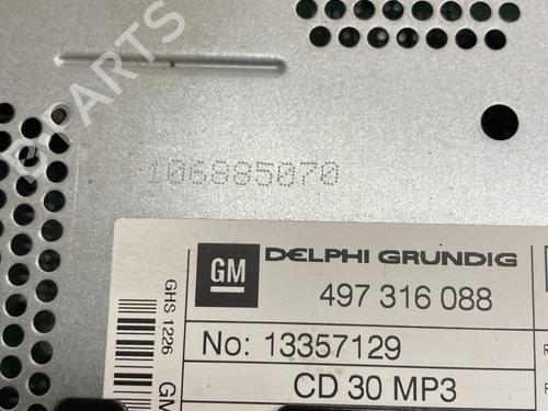 Radio OPEL CORSA D (S07) 1.3 CDTI (L08, L68) | BP26683876E6 