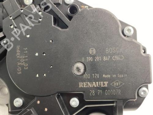 Back wipers mechanism RENAULT MEGANE III Hatchback (BZ0/1_, B3_) 1.5 dCi (BZ0C) | BP22849175C84 