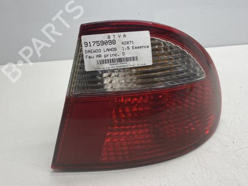 Højre baglygte DAEWOO LANOS Saloon (KLAT) 1.5 (86 hp) 22861074