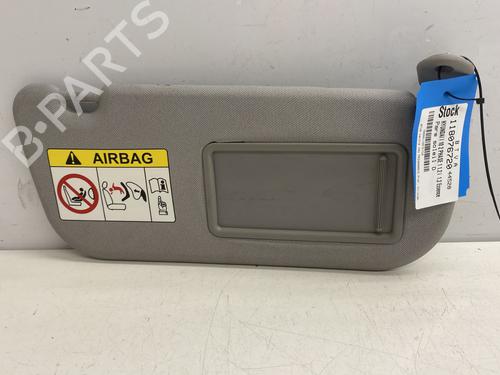 Used Right sun visor Right sun visor HYUNDAI i10 II (BA, IA) 1.2 (87 hp) 31990385 31990385