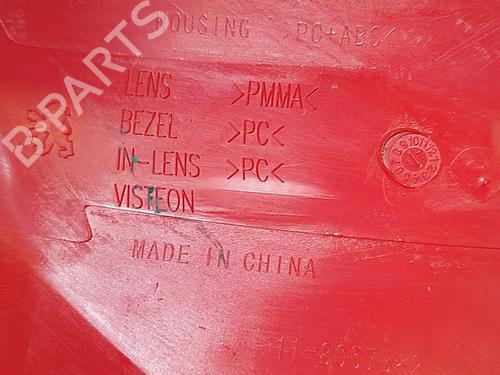 Right taillight PEUGEOT 206+ (2L_, 2M_) 1.1 | BP22856726C35 