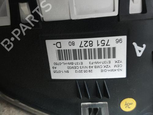 Instrument cluster PEUGEOT 208 I (CA_, CC_) 1.4 HDi | BP22857522C47 