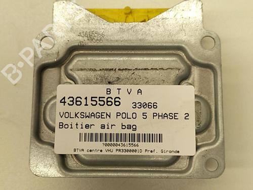 ECU airbags VW POLO V (6R1, 6C1) 1.0 | BP22857737M53 