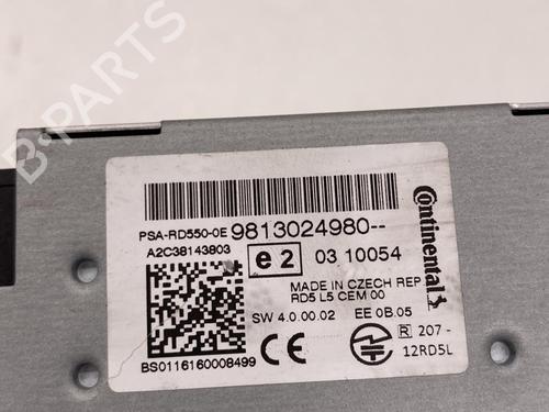 Used Radio Radio DS DS 4 / DS 4 CROSSBACK (NX_) 1.6 BlueHDi 120 (120 hp) 22856482 22856482