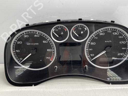 Used Instrument cluster PEUGEOT 307 (3A/C) 1.6 16V (109 hp) 27586430