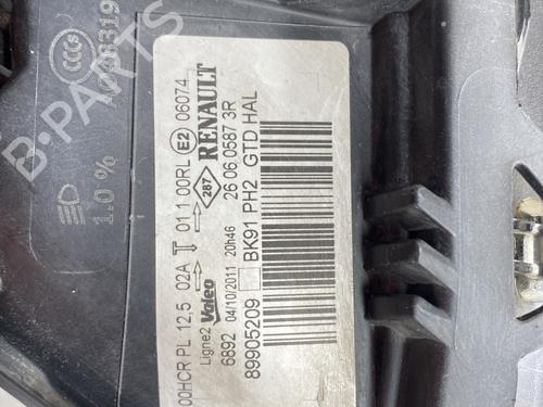 Left headlight RENAULT LAGUNA III (BT0/1) 2.0 dCi (BT07, BT0J, BT14, BT1A, BT1S) | BP32468845C28