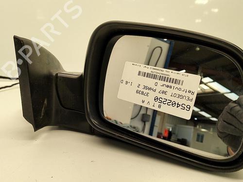 Right mirror PEUGEOT 307 (3A/C) 1.6 HDi 110 | BP22852356C27 