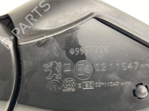 Right mirror PEUGEOT 208 I (CA_, CC_) 1.4 HDi | BP23133362C27 