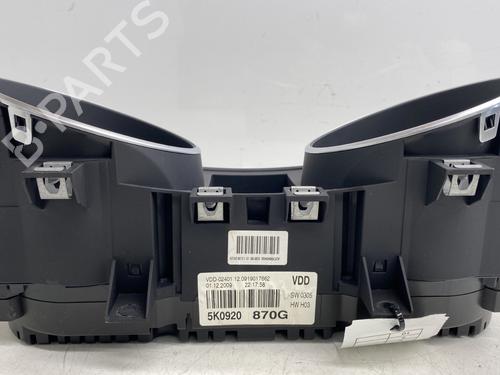 Instrument cluster VW GOLF VI (5K1) 1.6 TDI | BP26683907C47